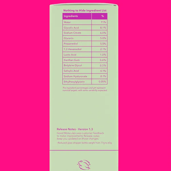 Tratamiento de Exfoliación Good Molecules - Imagen 3