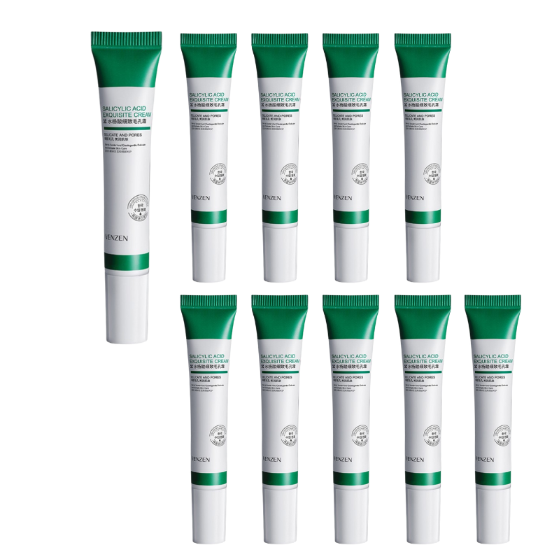 Pack x10 crema cicatrizante antiacne con acido salicilico venzen PROMO