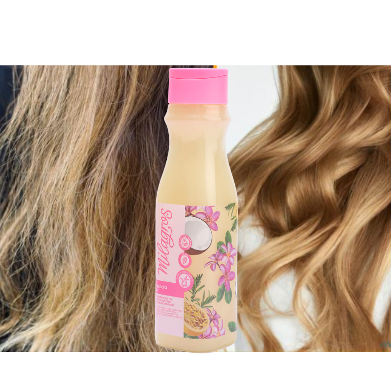 Shampoo emergencia capilar Milagros Cabello Seco - Imagen 3