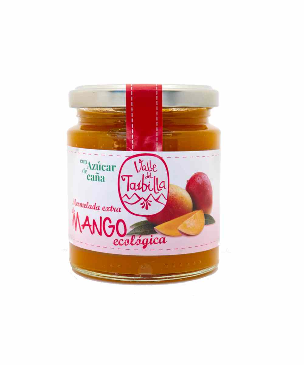 Mermelada Mango con azúcar de caña BIO 260g Valle del Taibilla