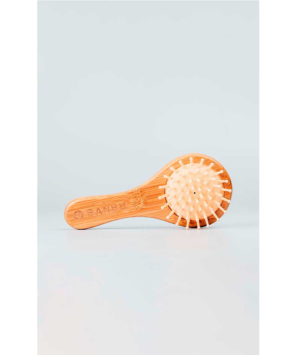 Cepillo Viaje de madera de bambú