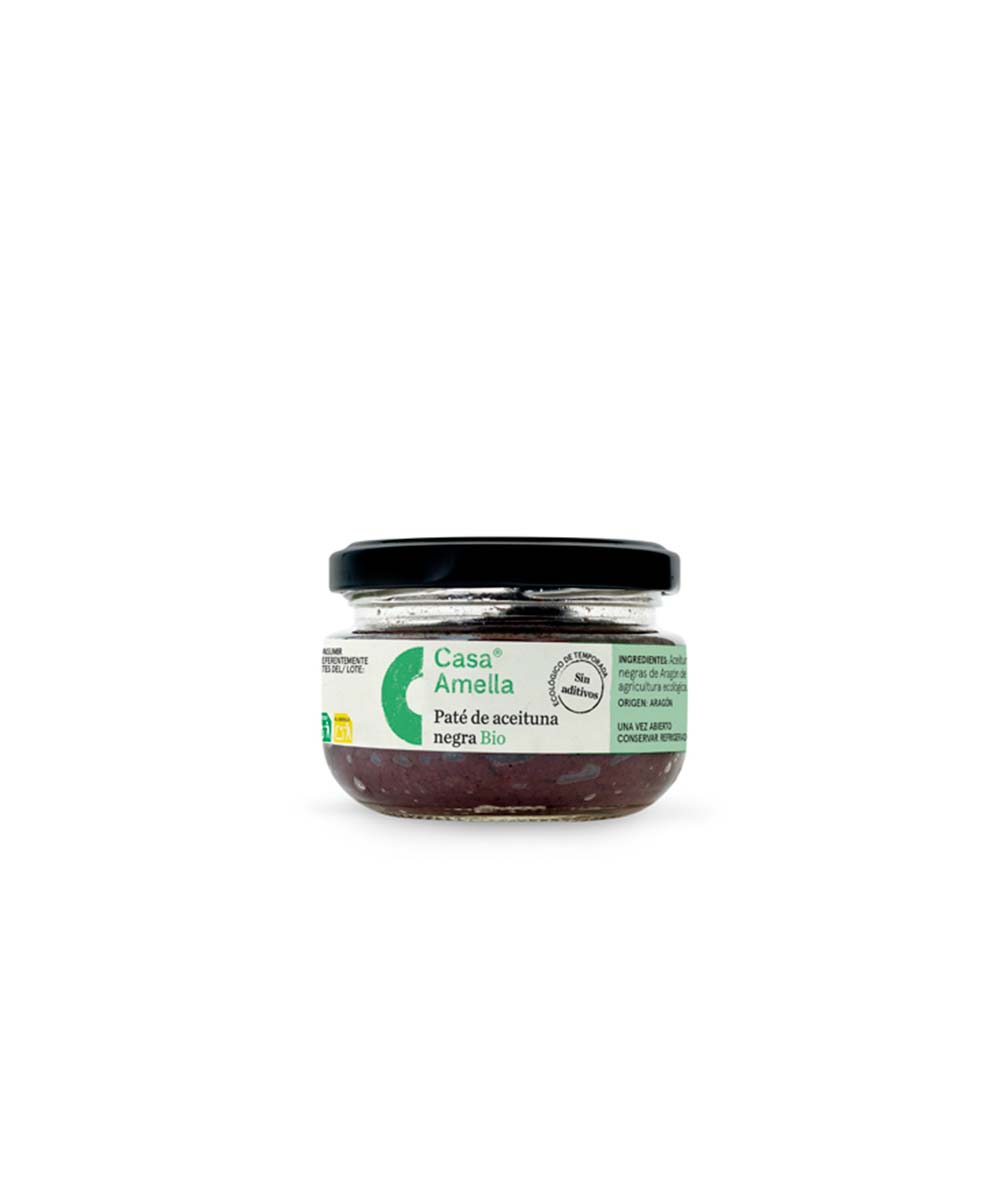 Paté de Aceitunas Negras BIO 100g Casa Amella