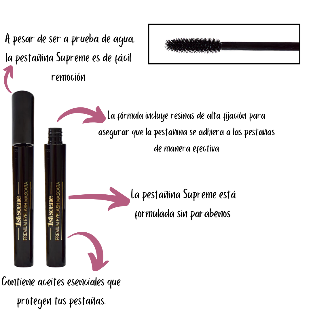 Pestañina Profesional Atenea Supreme a Prueba de agua - Imagen 3