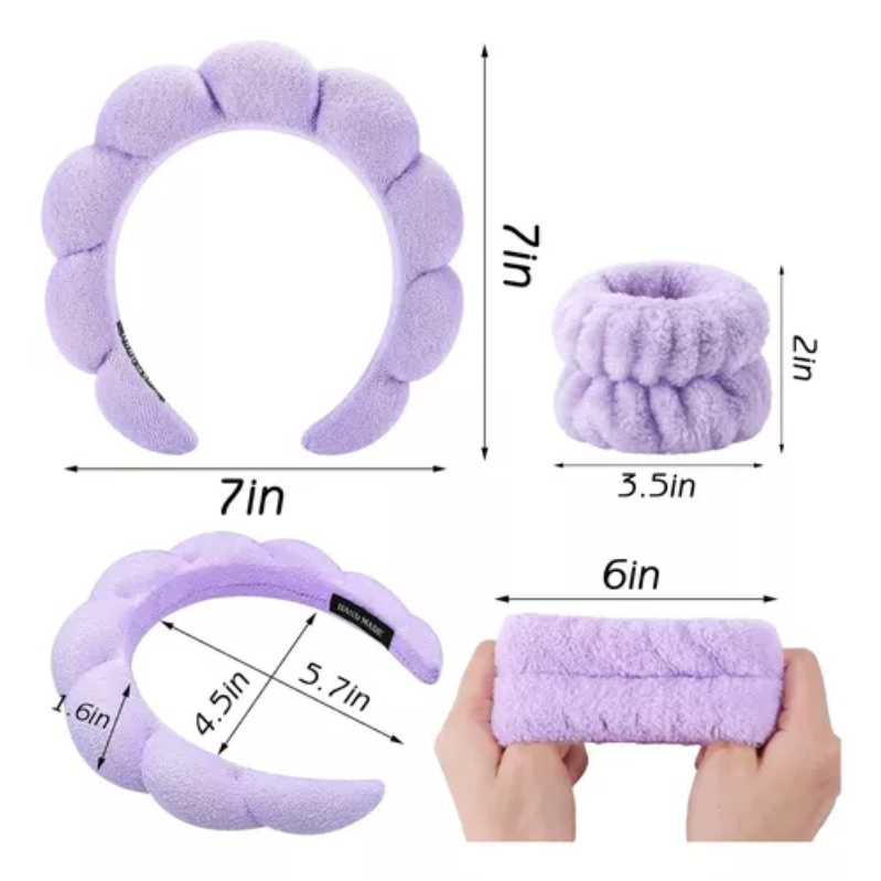 Set Balaca Puffy + 2 bandas elasticas para manos - Imagen 3