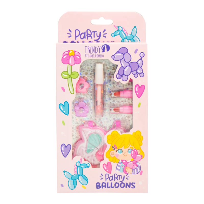 Kit maquillaje para niñas Ballons Trendy - Imagen 2
