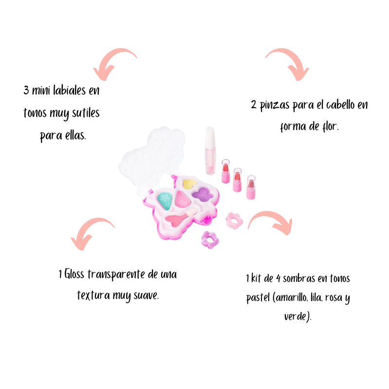 Kit maquillaje para niñas Ballons Trendy - Imagen 3