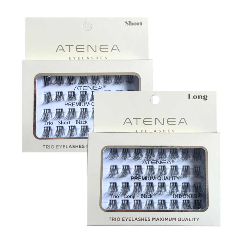 Pestañas postizas x3 Atenea segmentadas