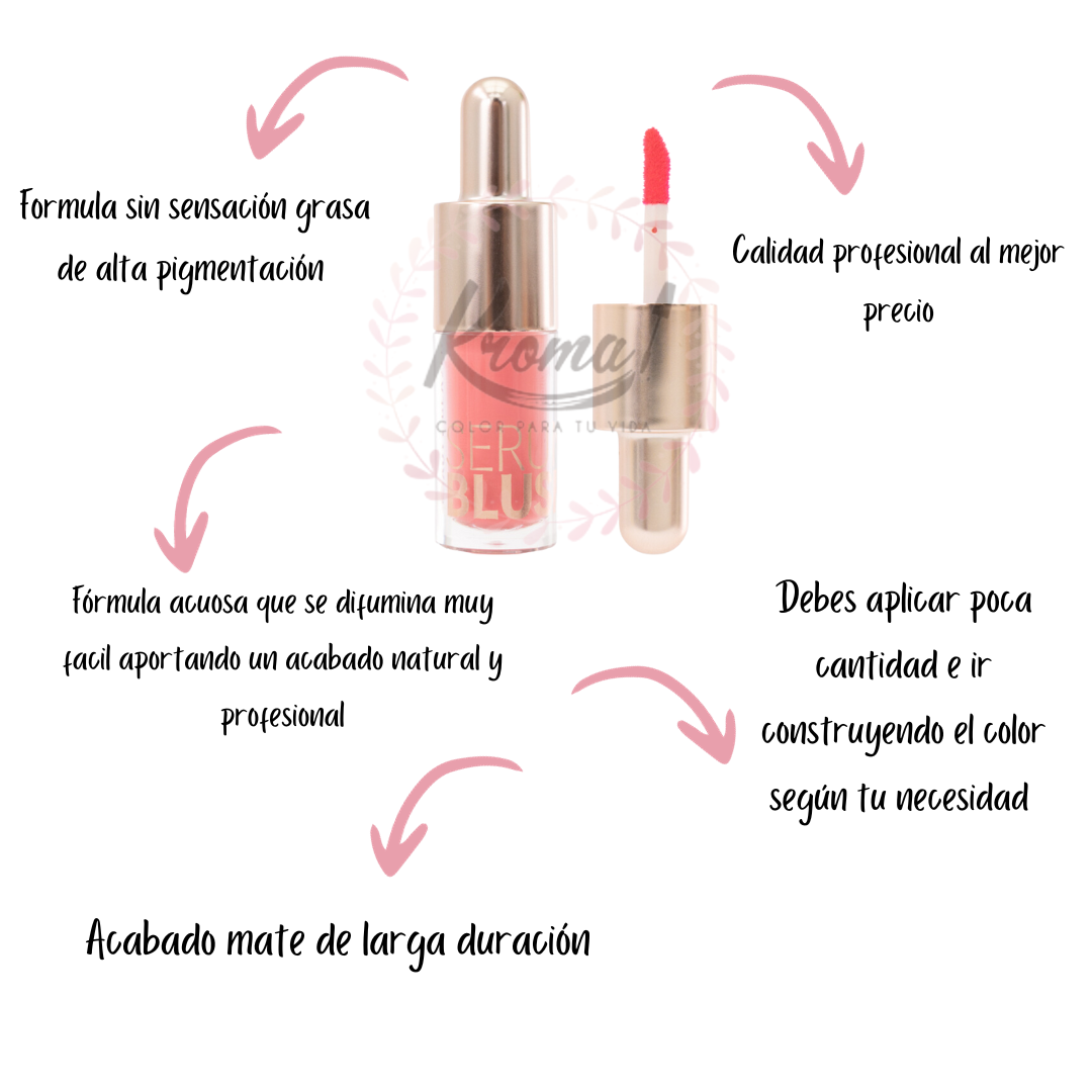 Rubor Liquido Serum Beauty Glazed - Imagen 3
