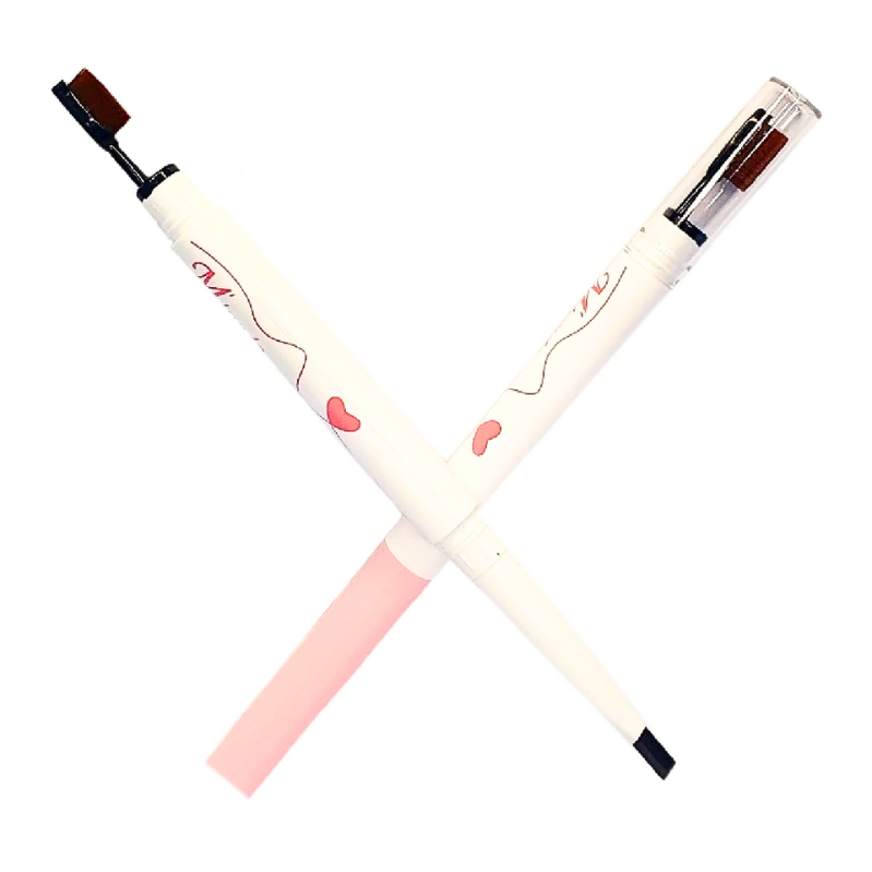 Lapiz Cejas Retractil 2 en 1 con cepillo