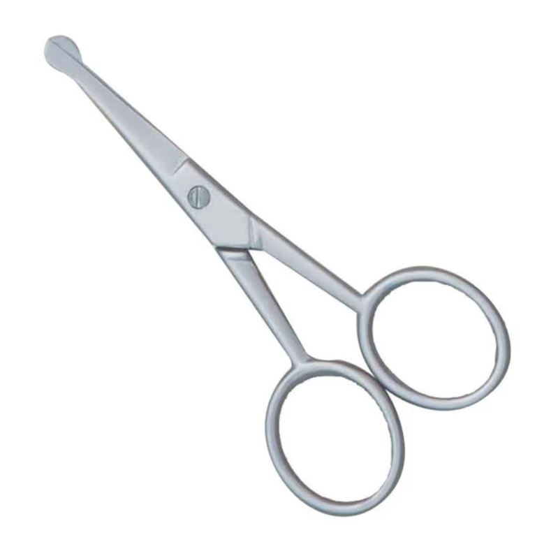 Tijera Mini Cejas y Nariz Punta Redonda